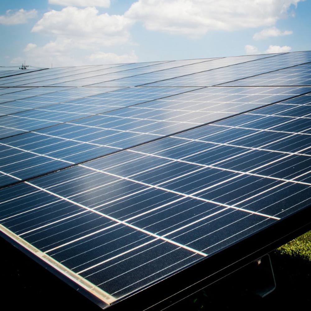 Solar Panel Close Up